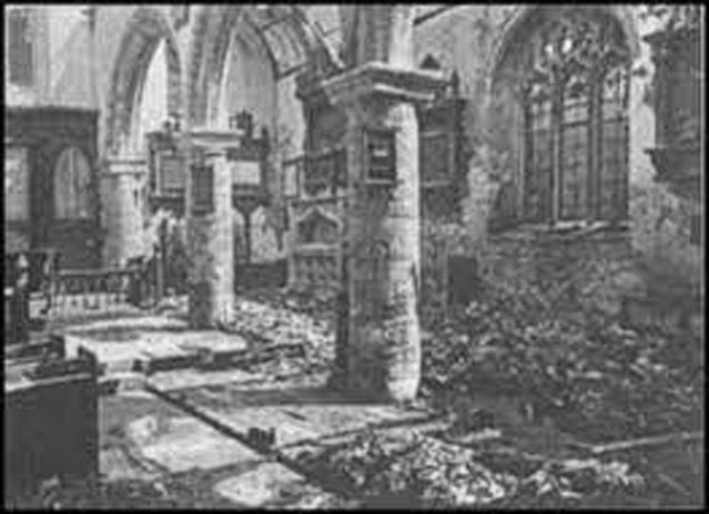 Bomb damage in Exeter, England, 24 April 1942 worldwartwo.filminspector.com