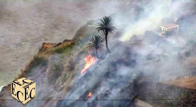 Alerta riesgo Incendio Forestal Canarias 14 julio