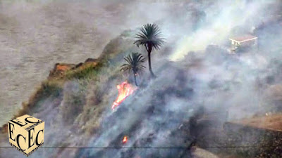 Alerta riesgo Incendio Forestal Canarias 14 julio