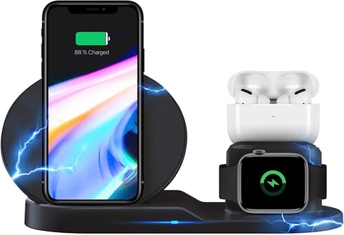 STIMAXON 3 in 1 Qi-Certified Fast Multi Charging