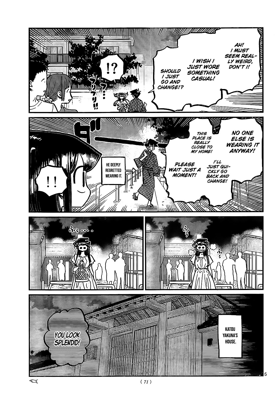 Komi-san wa, Comyushou desu. Capítulo 411 - Manga Online