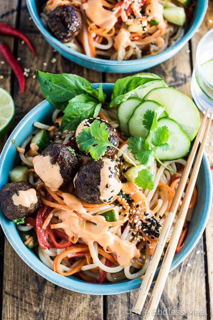 BANH MI NOODLE BOWLS