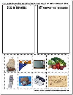 things used by early explorers