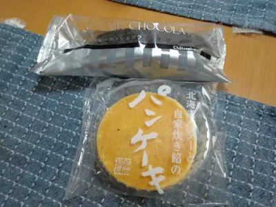 パンケーキとエクレア