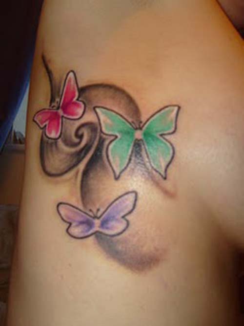 free butterfly tattoo designs for women | sexy butterfly tattoos