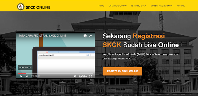 Cara Membuat SKCK Secara Online