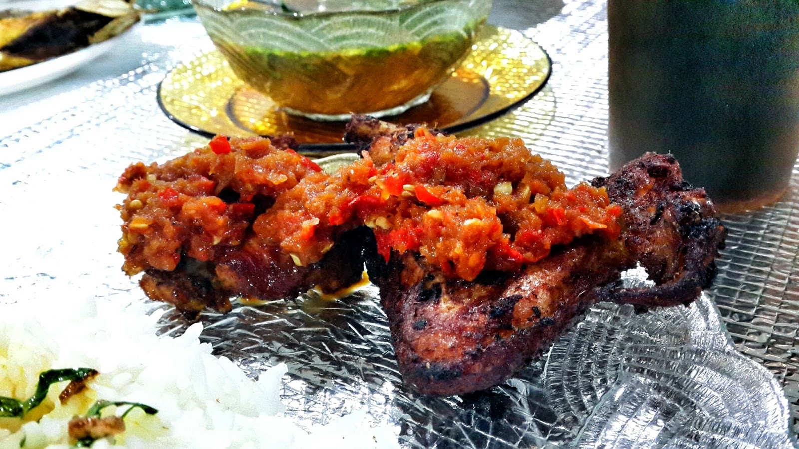 #2 Selepas Berbuka (Ayam Penyet Riang Gembira) : Resepi 