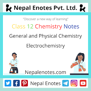 Class 12 Chemistry Electrochemistry Notes