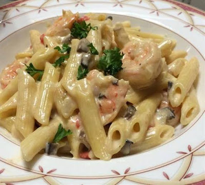 Easy Shrimp Alfredo