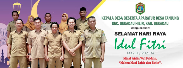 Pemdes Tanjung Mengucapkan Selamat Hari Raya Idul Fitri