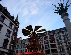 Leipziger Weihnachtsmarkt an der Nikolaikirche