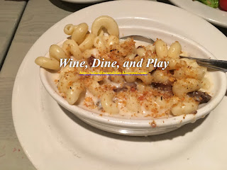 A macaroni and cheese side dish at the Bonefish Grill in St Petersburg, Florida