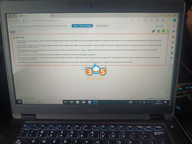 JLR SDD ‘Software Status File Out Of Date’ Error solution 5