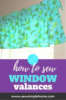 Learn how to sew curtains step by step with this valance tutorial and the Easy Curtains 101 eBook.