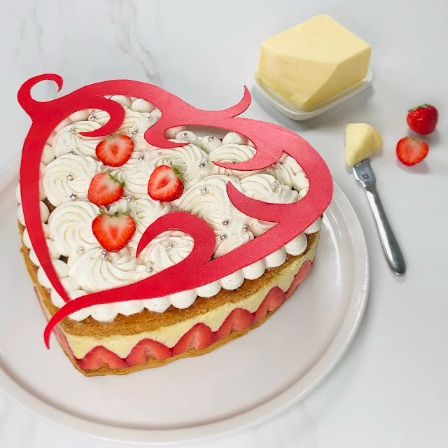 beurre charentes poitou aop gâteau à la fraise