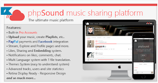 Download phpSound v1.2.7 Music Sharing Platform PHP Script