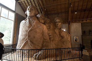 Click for Larger Image of the Original Design for Mt. Rushmore