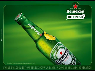 Heineken beer: One of the poorest beers in the world but a good promotion has made it famous than any Belgium beer.