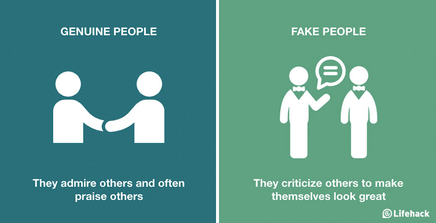 8 Great Ways to Tell If a Person is Fake or Genuine