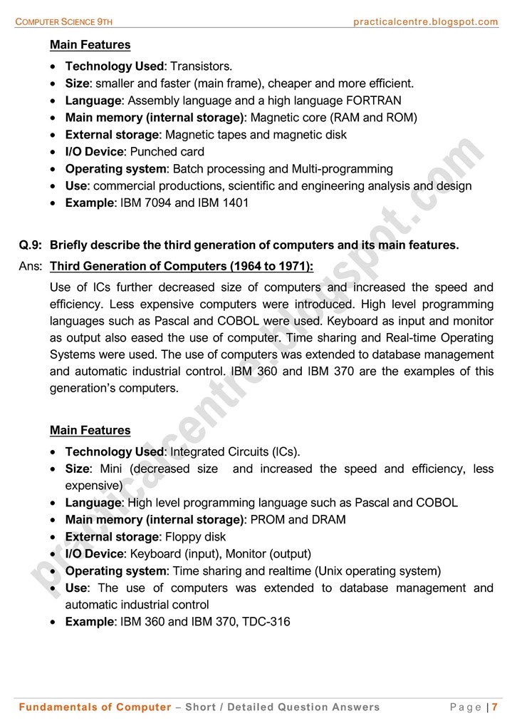 fundamentals-of-computer-short-and-detailed-question-answers-computer-science-9th-notes