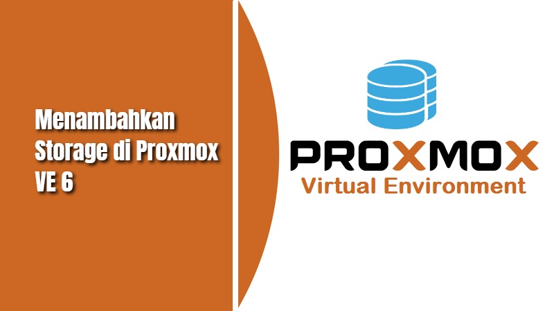 Menambahkan Storage di Proxmox