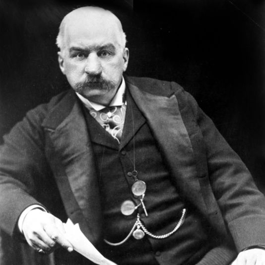  Easily the most powerful fiscal figure inward the nine John Pierpont Morgan