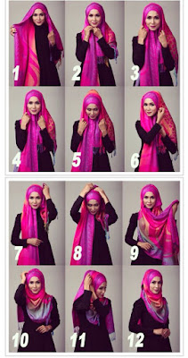 Tutorial Hijab Modern