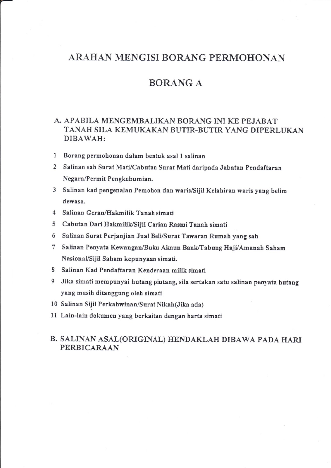 Contoh Surat Somasi Harta Warisan