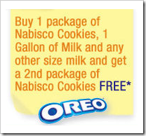 Nabisco Cookies BOGO Coupon