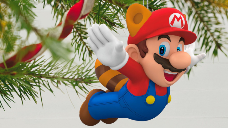 O Natal chegou mais cedo com estes enfeites do Mario produzidos pela  Hallmark