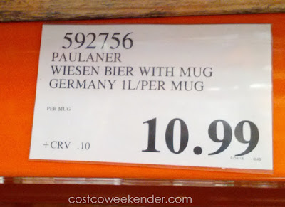 Deal for the Paulaner Munchen Oktoberfest Wiesen Bier with Limited Edition Mug at Costco