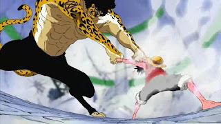 rob lucci vs luffy anime one piece