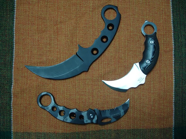 Armas do Kali - Karambit modelos diversos