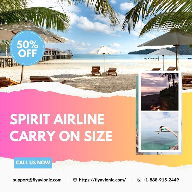 Spirit Airlines carry-on size