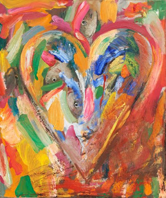 jim dine art. Jim Dine Heart Paintings