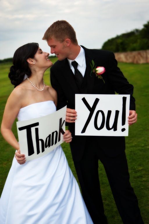 Thank You Card as usual surfing the net for wedding ideas and chance upon 