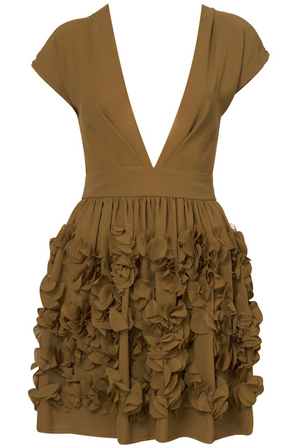 Topshop vestido escote