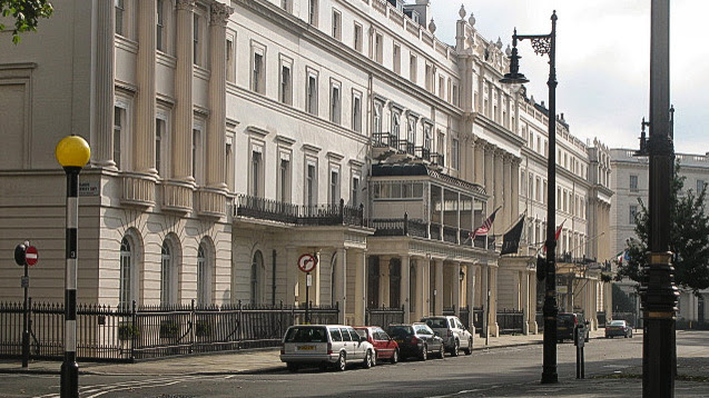 De Belgravia à Knightsbridge à Londres