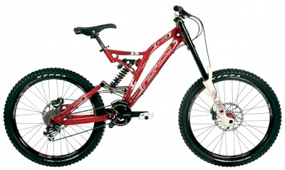 Norco A-line Red Full Suspension Mountain Bike 2007