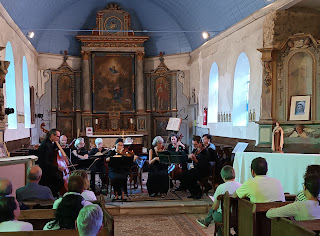 Concert de l'ensemble baroque "Les Sauvages" à Corny Frenelles en Vexin