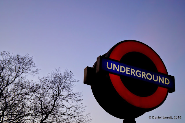 Underground Sign, London, England