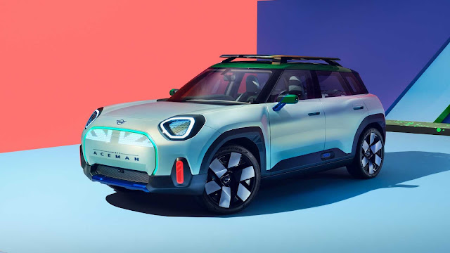 Mini Cooper Aceman Concept EV Debuts