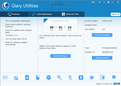 Glary Utilities Pro 5.103 Full Version