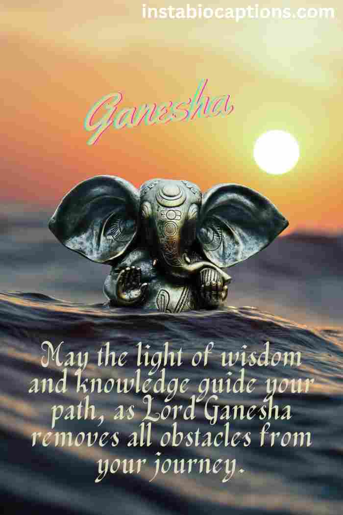 Hindu God Ganesha Quotes
