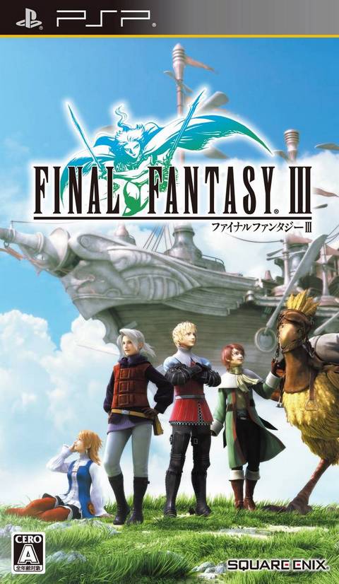 Final Fantasy III [JPN][ENG].ISO PSP !!