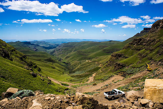 Sani Pass di Selatan Afrika