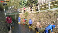 Masyarakat Mulai Gerak Gabung di Satgas Sub 07 Sektor 22 Bersihkan Sungai Cilimus