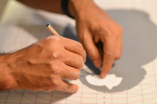 The making of BB8 - Star Wars Birthday Cake by Amateur Cakers A.K.A Parents