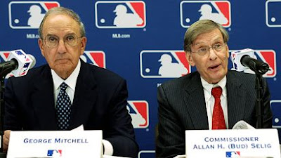 Senator George Mitchell and Commissioner Bud Selig