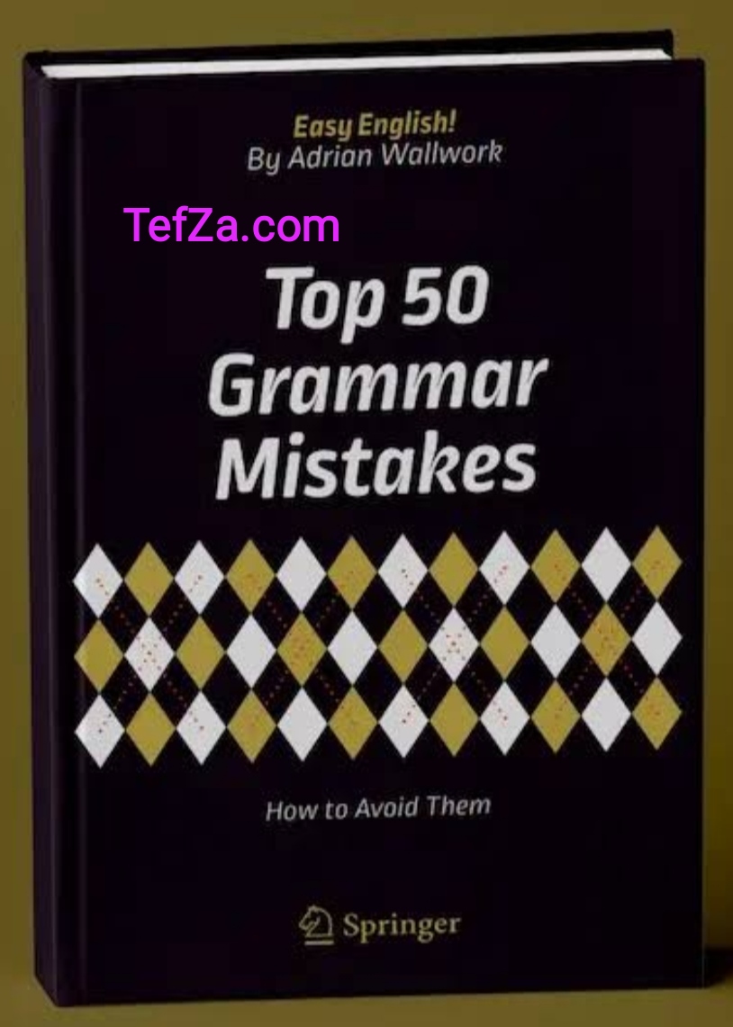 English:  Top 50 Grammar Mistakes book